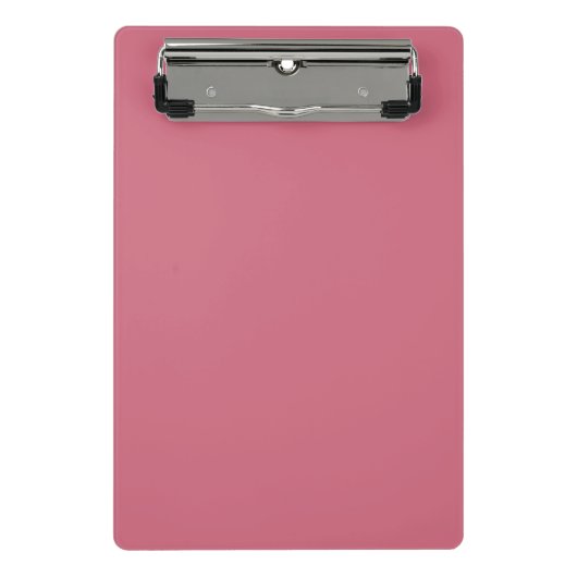 Trend Color - Soft Pink Mini-Zwischenablage Mini Klemmbrett (Vorderseite)