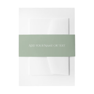 Trend Color Soft Sage Decorative Einladungsbanderole