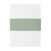 Trend Color Soft Sage Decorative Einladungsbanderole (Rückseitenbeispiel)