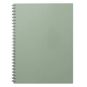 Trend Color - Soft Sage Notebook Notizblock (Vorderseite)