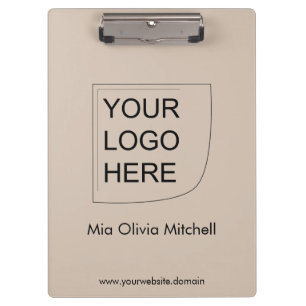 Trend Color Soft Taupe - Business Clipboard Klemmbrett