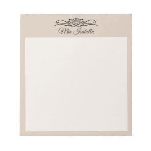 Trend Color Soft Taupe Classic Editor Notizblock