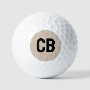 Trend Color Soft Taupe Golfballs Golfball