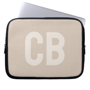 Trend Color Soft Taupe Laptop-Sieb Laptopschutzhülle