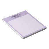Trend Color Soft Violet Classic Editor Notizblock (angewinkelt)