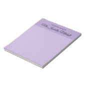 Trend Color - Soft Violet Classic Editor Notizblock (Rotiert)