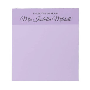 Trend Color - Soft Violet Classic Editor Notizblock