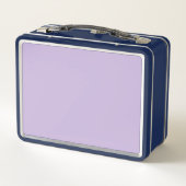 Trend Color Soft Violet Metal Lunch Box (Rückseite)