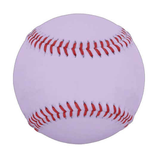 Trend Color Soft Violet Minimalistisch Baseball (Vorderseite)