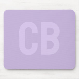 Trend Color Soft Violet Mousepad