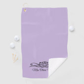 Trend Color Soft Violett Golf Handtuch (Insitu)