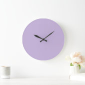 Trend Color Soft Violett Großsäulenuhr Große Wanduhr (Zuhause)