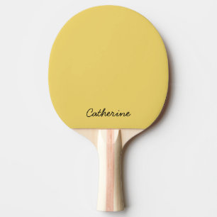 Trend Color Soft Yellow Ping Pong Paddel Tischtennis Schläger