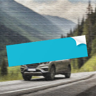 Trend Color - Vivid Cyan Autoaufkleber