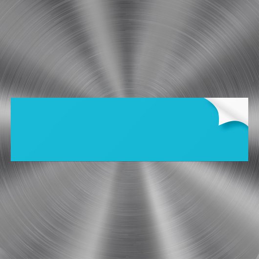Trend Color - Vivid Cyan Autoaufkleber