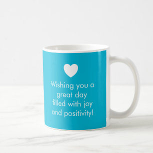 Trend Color Vivid Cyan - Name / Positivität Tasse