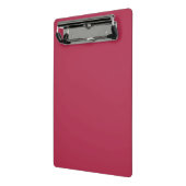 Trend Color - Warmes rosa Mini-Zwischenablage Mini Klemmbrett (Gewinkelt2)