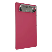 Trend Color - Warmes rosa Mini-Zwischenablage Mini Klemmbrett (Schrägansicht)