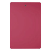 Trend Color - Warmes rosa Mini-Zwischenablage Mini Klemmbrett (Rückseite)