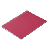 Trend Color - Warmes rosa Notebook Notizblock (Linke Seite)
