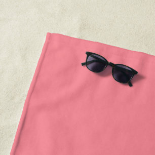 Trend Color - Watermelon Pink Beach Handtuch