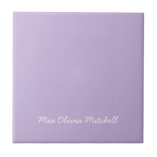 Trend Color - Weicher Violett Keramik Tile Fliese