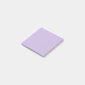 Trend Color - Weichviolett Solid Post-it Klebezettel (angewinkelt)