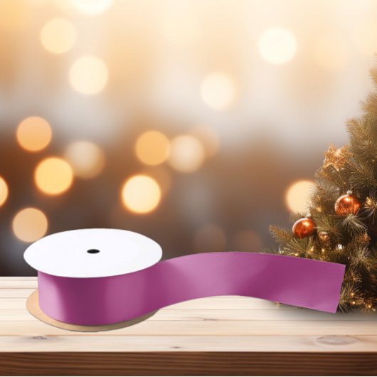 Trend Colors - Berry Color - Solid Satinband