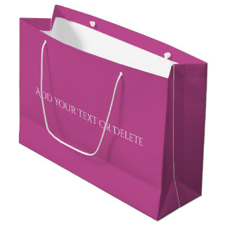 Trend Colors - Berry Pink Große Geschenktasche Geschenktüte