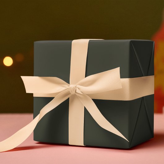 Trend Colors - Dunkelwälder grau - fest Geschenkpapier Set