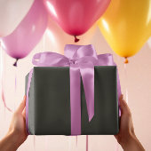 Trend Colors - Dunkelwälder grau - fest Geschenkpapier Set