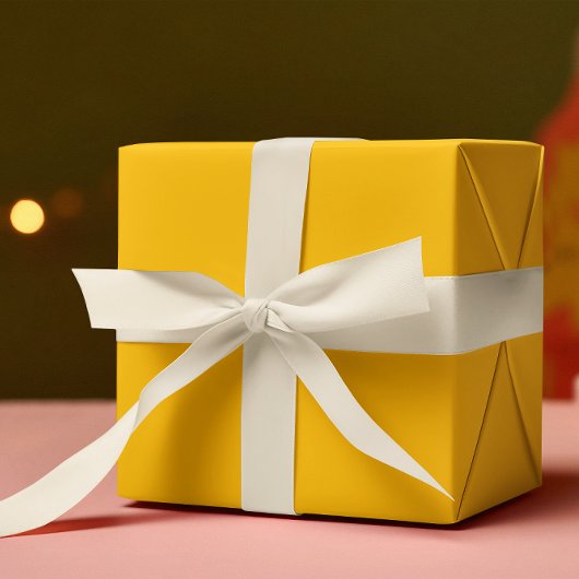 Trend Colors - Gelborange S Geschenkpapier Set