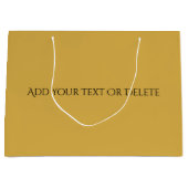 Trend Colors - Golden Yellow Large Gift Bag Große Geschenktüte (Vorderseite)
