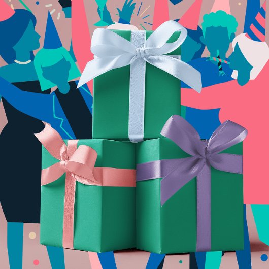 Trend Colors - Jade Green Color - Solid Geschenkpapier Set