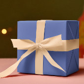 Trend Colors - Jewel Blue Color - Solid Roll Geschenkpapier