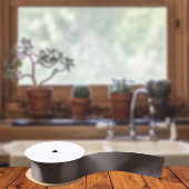 Trend Colors - Kaffeebräune Farbe - Solid Satinband