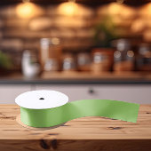 Trend Colors - Kiwi Green Color - Solid Satinband