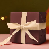 Trend Colors - Mahogany Brown Color - Solid Geschenkpapier Set