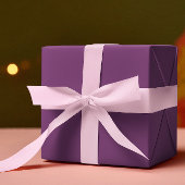 Trend Colors - Plum Lila Color - Solid Roll Geschenkpapier