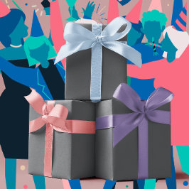 Trend Colors - Slate Gray Color - Solid Geschenkpapier Set