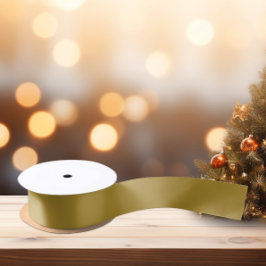 Trend Colors - Sunny Olive Color - Solid Satinband