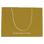 Trend Colors - Sunny Olive Große Geschenktasche Geschenktüte (Rückseite)