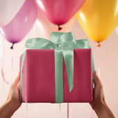 Trend Colors - Vibrannte Magenta Color - Solid Rol Geschenkpapier