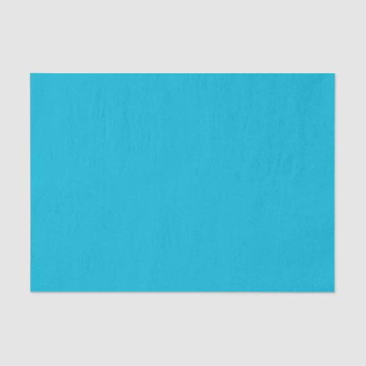 Trend Colors - Vivid Cyan Tissue Paper Seidenpapier (Vorderseite)