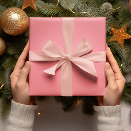 Trend Colors - Watermelon Pink Color - Solide Roll Geschenkpapier