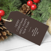 Trend Colour Coffee Brot Minimalistisch Geschenkanhänger