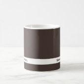 Trend Colour - Coffee Brown Name Tasse (Mittel)