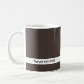 Trend Colour - Coffee Brown Name Tasse (Links)