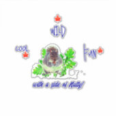 Trend-Einstellung Spaß Aufkleber (Vorderseite)