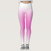 Trend Elegante Moderne Vorlage Rosa strahlende Fra Leggings (Vorderseite)